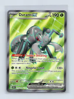Durant ex 215/191 Ultra Rare Surging Sparks Pokemon Near Mint - Image 1