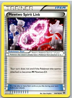 Mewtwo Spirit Link 144/162 Uncommon BREAKthrough Pokemon - Image 1