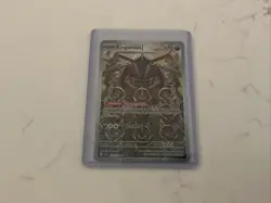 Pokemon Kingambit TCG Scarlet & Violet Base Set Holo Card 220/198 Illustration - Image 1