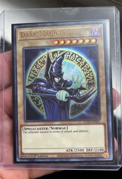 Yu-Gi-Oh! Dark Magician Ultra Rare Battle of Chaos 1st Ed 25TH-EN001 ATK 2500 D… - Image 1