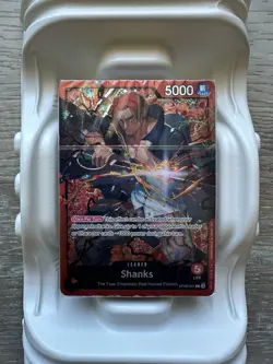 Eiichiro Oda’s One Piece TCG Red Haired Shanks Starter Deck - Image 1