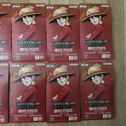 One Piece OP-13 Carrying On His Will Sleeved Booster Pack LOT OF 10 English TCG - Image 3