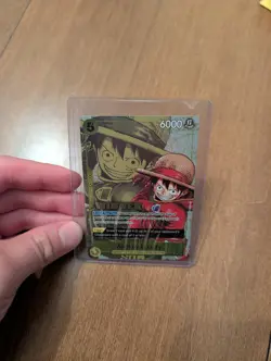 Monkey.D.Luffy (Winner Pack 2026 Vol. 2) P-106 FOIL One Piece Promotion Card NM - Image 1