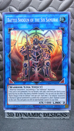 | Yugioh Battle Shogun of the Six Samurai CHIM-ENSE2 Super Rare NM 🔥 | - Image 1