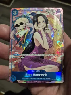 2025 One Piece Carrying On His Will Boa Hancock Rare Alt Art #OP13-051 - Image 1