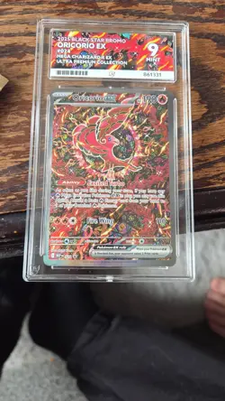 Pokemon TCG Oricorio EX 024 Black Star Promo Ace Graded Mint 9 Ultra Premium Col - Image 1