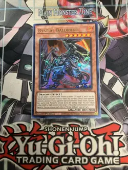 Bystial Baldrake Ultra Rare 1st Edition BLMR-EN069 Yugioh - Image 1