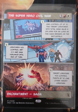 MTG - The Super Hero Civil War - Marvel Super Heroes - Borderless - MTG - Image 1