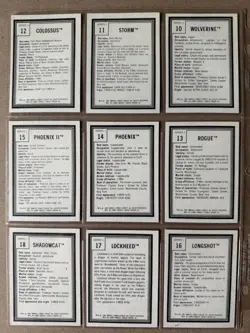 1987 Comic Images Marvel Universe Series 1 Complete Set 90 Cards EX- - Image 4