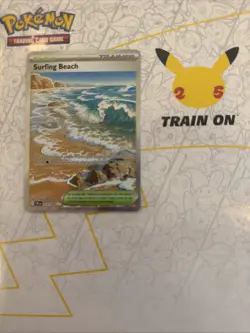 Pokemon TCG Surfing Beach Chaos Rising 114/086 Near Mint - Image 1
