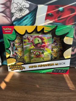 Pokemon TCG Mega Evolution Ascended Heroes | Mega Meganium EX Box - Image 1