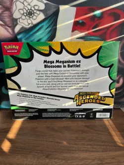 Pokemon TCG Mega Evolution Ascended Heroes | Mega Meganium EX Box - Image 2