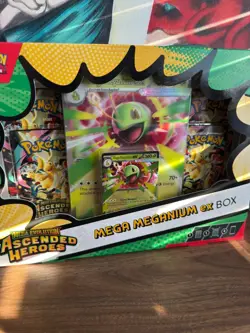 Pokemon TCG Mega Evolution Ascended Heroes | Mega Meganium EX Box - Image 3
