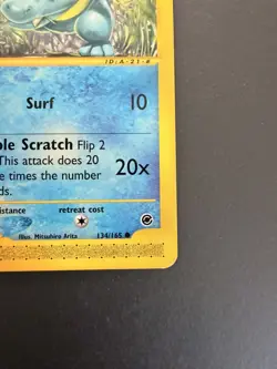 Totodile 134/165 Expedition Base Set Near Mint Pokemon Card 2002 e-Reader NM - Image 5
