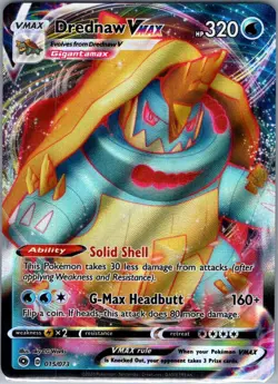 Drednaw VMAX 015/073 Champion's Path - Pokemon Card - NM - Image 1