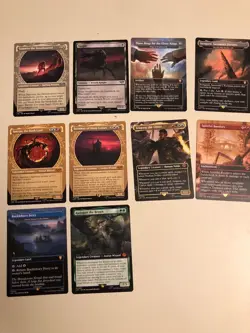 magic the gathering lord of the rings collector cards bundle mythics and foils - Image 1