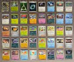 40 Pokemon Cards Lot Holo Foil Reverse EX Cosmos White Flare S&V 151 - Image 1