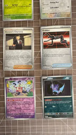 40 Pokemon Cards Lot Holo Foil Reverse EX Cosmos White Flare S&V 151 - Image 2