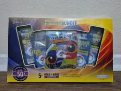 Pokemon Presstibundle Gaming Box Set; 50+ cards, with 5+ holo or rare; Sealed! - Image 1