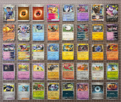 40 Pokemon Pokemon Cards Lot Holo Reverse Cosmos Full Art Shinies Ex V Vmax - NM - Image 1