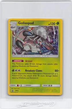 Golisopod SM52 - Sun & Moon - Promo - Holo Rare - Pokemon Card - NM/LP - Image 1
