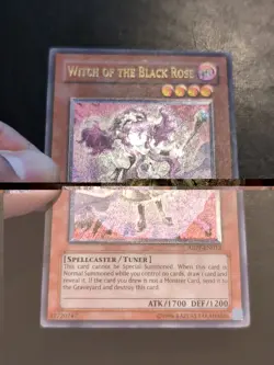 Yu-Gi-Oh! ULTIMATE RARE CARD WITCH OF THE BLACK ROSE ABPF-EN012 VLP - Image 2