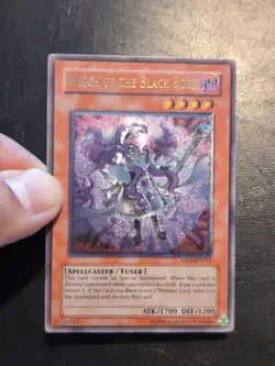 Yu-Gi-Oh! ULTIMATE RARE CARD WITCH OF THE BLACK ROSE ABPF-EN012 VLP - Image 3