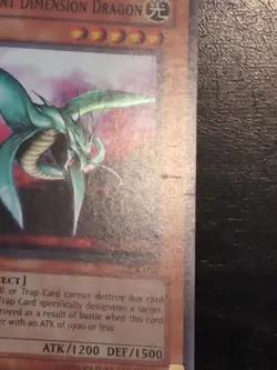 Yu-Gi-Oh! SUPER RARE HOLO CARD DIFFERENT DIMENSION DRAGON DCR-015 1ST LP - Image 4