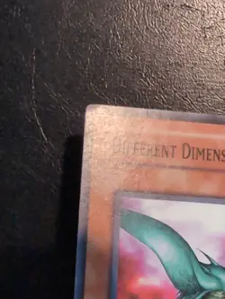 Yu-Gi-Oh! SUPER RARE HOLO CARD DIFFERENT DIMENSION DRAGON DCR-015 1ST LP - Image 5
