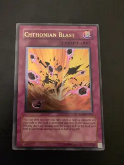 Yu-Gi-Oh! ULTIMATE RARE CARD CHTHONIAN BLAST EEN-EN050 VLP - Image 1