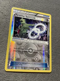 Tyranitar Spirit Link 81/98 Reverse Holo Pokemon Card XY Ancient Origins - Image 3