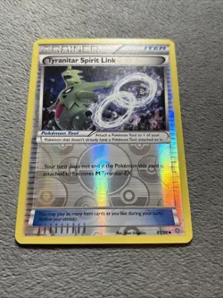 Tyranitar Spirit Link 81/98 Reverse Holo Pokemon Card XY Ancient Origins - Image 5
