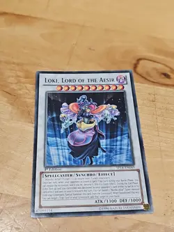 Yugioh! LP Loki, Lord of the Aesir SP14-EN049 1st Edition ¿ - Image 1