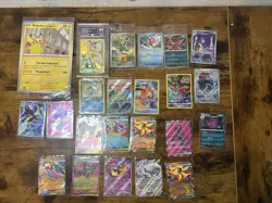 Pokemon TCG English Bundle X23 Cards graded and pikachu promo etc - Image 1