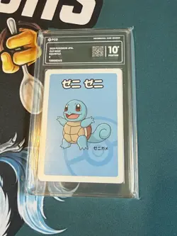 Pokemon Old Maid Japanese 2019 Card Squirtle PCG Pristine 10 Like PSA CGC - Image 1