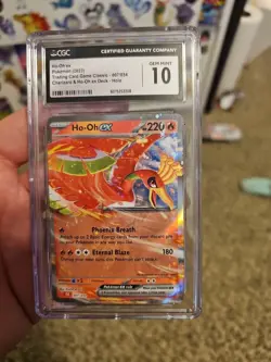 Ho-oh ex 007/034 Trading Card Game Classic Holo - Image 1