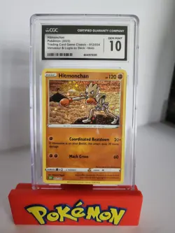 Hitmonchan 012/034 Trading Card Game Classic Holo CGC 10 - Image 1
