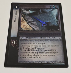 LOTR CCG TCG Morgul Blade 2R216 Foil Card: Set 1 Fellowship of the Rings LNC - Image 4