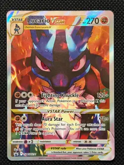 Lucario VSTAR - SWSH291 Holo Promo SWSH: Sword & Shield Promo Cards NM - Image 1
