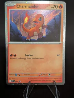Charmander - 047 (Cosmos Holo) 047 Sv: Scarlet & Violet Promo Cards Holo - Image 1