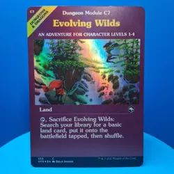 Evolving Wilds (Dungeon Module) Adventures in the Forgotten Realms Foil - Image 1