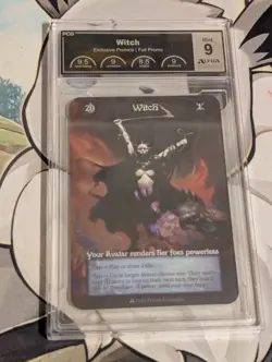Sorcery Contested Realm Arthurian Legends Witch Exclusive Foil Promo PCG 9 - Image 1