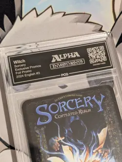 Sorcery Contested Realm Arthurian Legends Witch Exclusive Foil Promo PCG 9 - Image 5