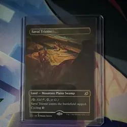 Savai Triome IKO Rare Land 312/312 EN 2020 Magic: The Gathering MTG - Image 1