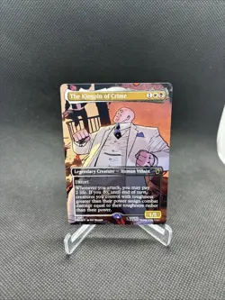 The Kingpin of Crime (Borderless) (0327) 327 Marvel Super Heroes MTG NM - Image 1