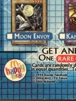 Yugioh! GX Jaden Yuki Checklist McDonald’s Happy Meal 2004 Trading Card - Image 4