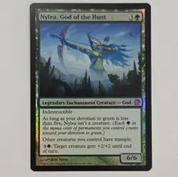 Wizards of the Coast Nylea, God of the Hunt Theros Foil Mythic 166/249 - Image 1