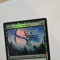 Wizards of the Coast Nylea, God of the Hunt Theros Foil Mythic 166/249 - Image 3