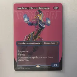 Ironheart, Clever Champion 360 MTG MSH (Borderless) Marvel Super Heroes Regular - Image 2