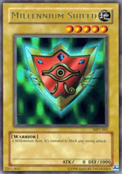 Damaged Millennium Shield - MP1-001 - Ultra Rare - Limited Edition - YuGiOh - Image 1